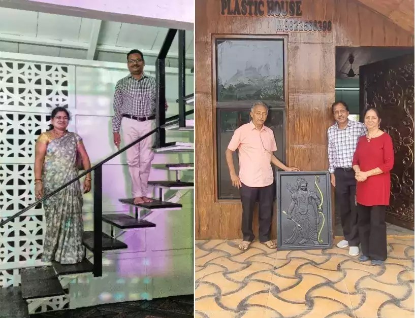 Chandrapur Doctor Builds First-of-its-Kind Plastic House Entirely from Recycled Waste