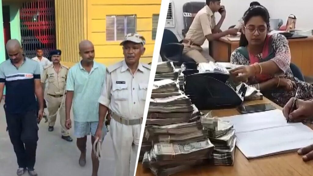 Bihar Tea Seller Turns Cyber Fraud Kingpin: Police Seize Rs1.05 Crore Cash, Gold, and Silver in Gopalganj Raid