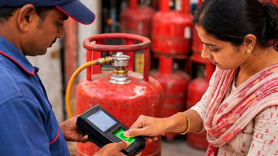 New LPG Rule: Consumers Must Complete Biometric Verification to Get Cylinders