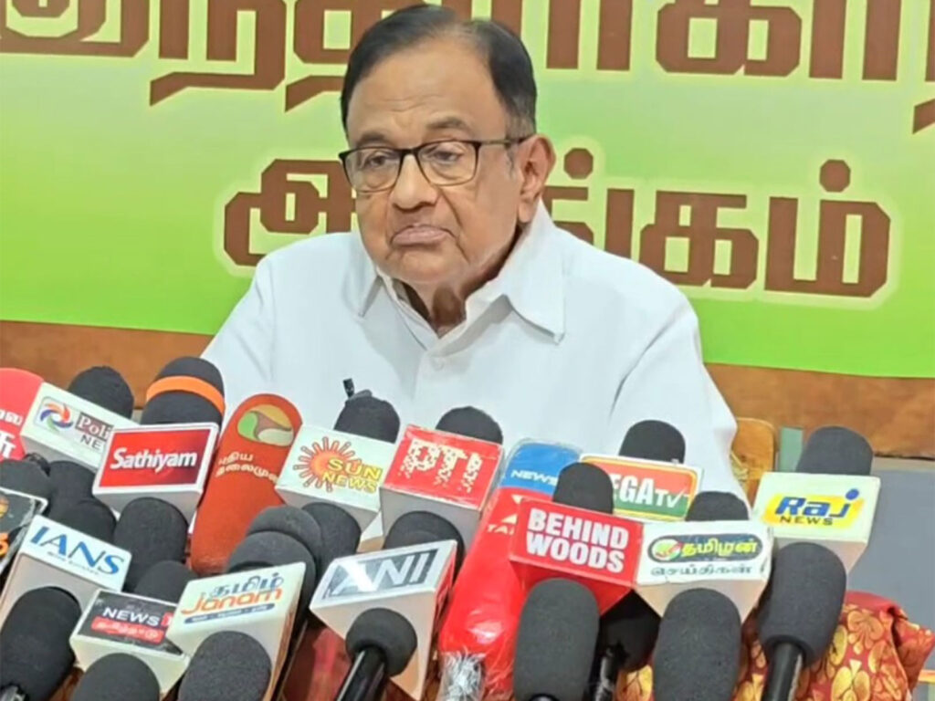 Chidambaram Questions Centre’s Timing Ahead of TN, Bengal Polls